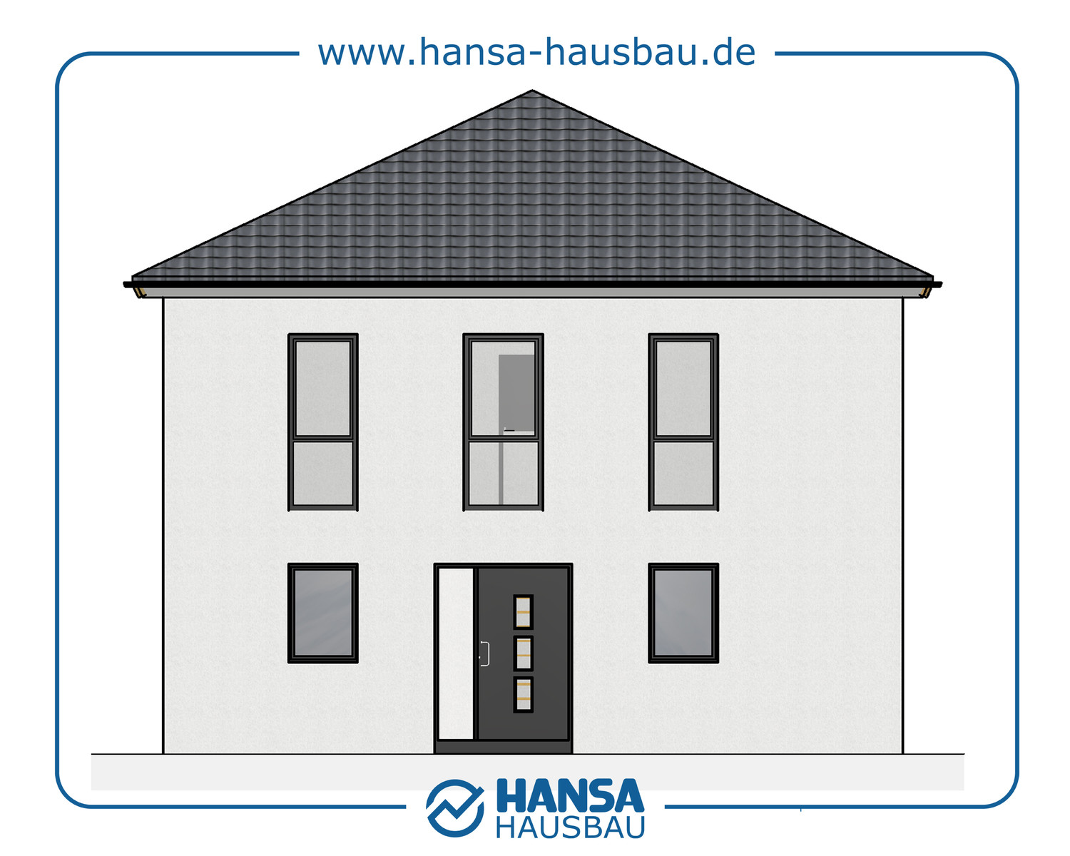 Hansa Hausbau Bauplanung Architektenhaus Neubau