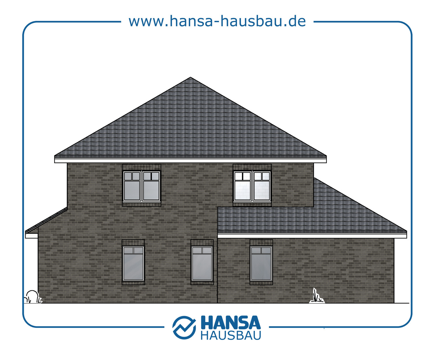 Hansa Hausbau Bauplanung Architektenhaus Neubau