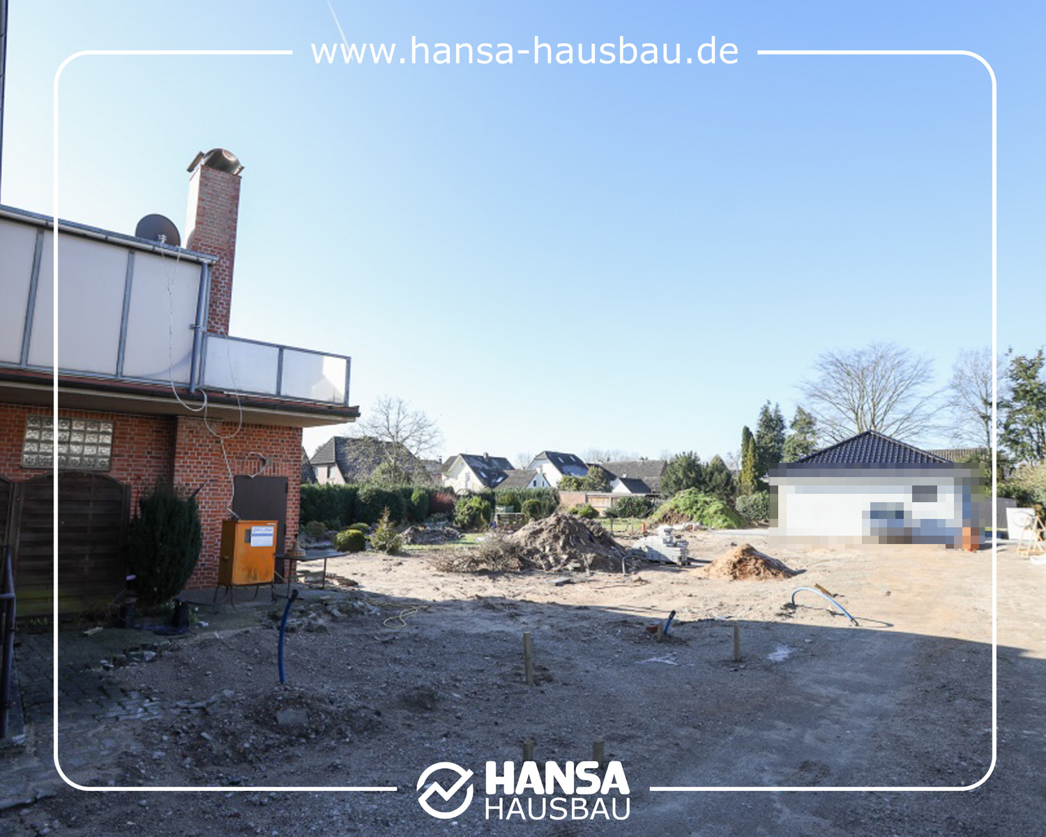 Hansa Hausbau Neubau Doppelhaus Trittau 06