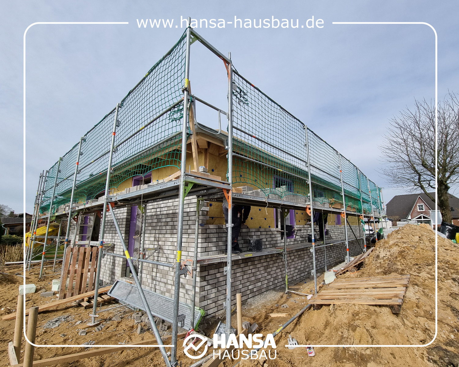 Hansa Hausbau Richtfest Pinneberg Bungalow 02