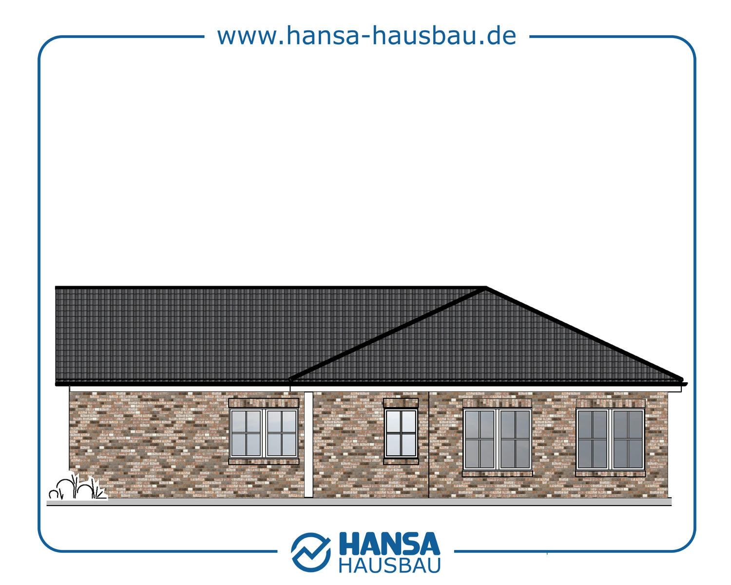 Hansa Hausbau Winkelbungalow Neubau 02
