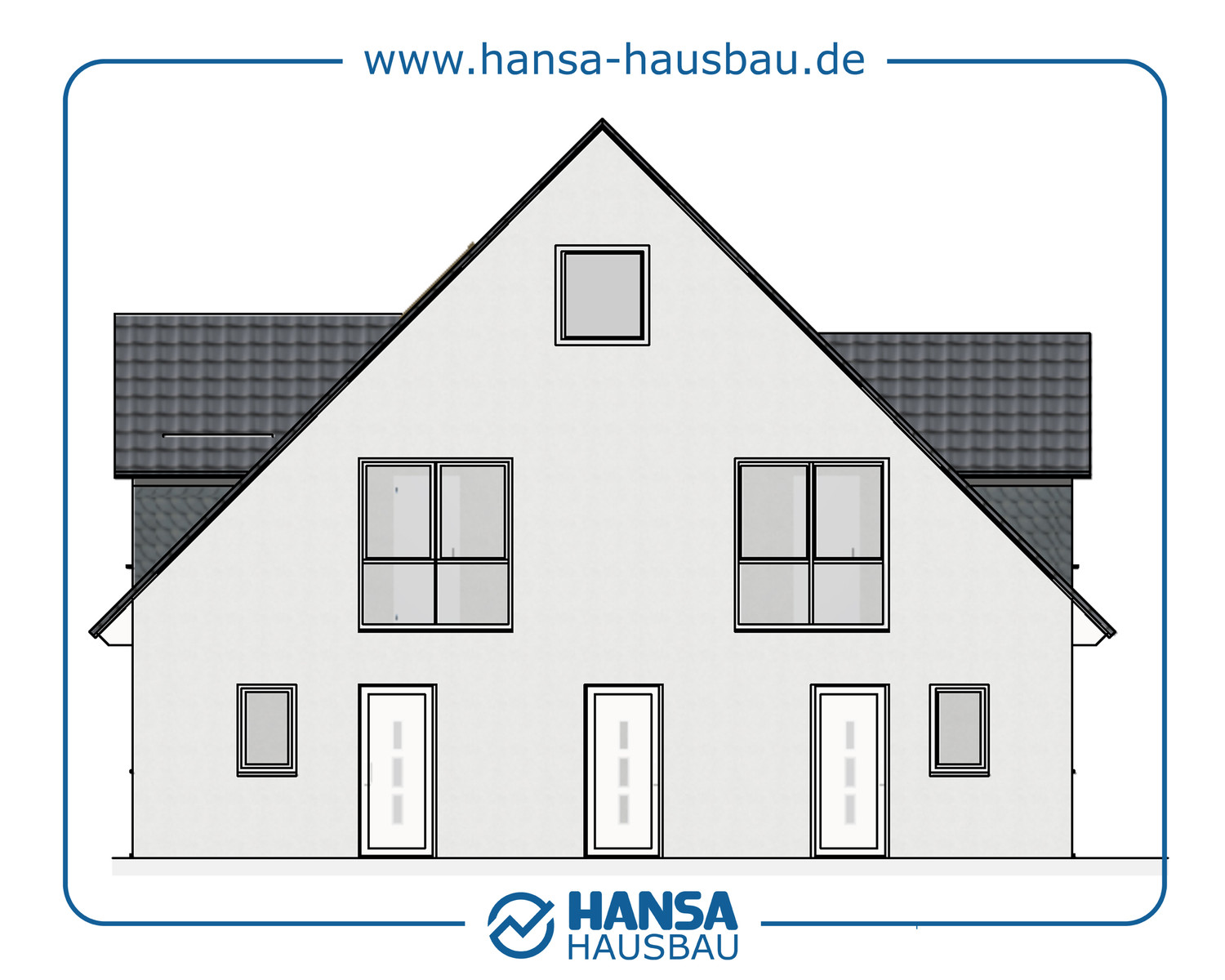 Hansa Hausbau Bauplanung Architektenhaus Neubau