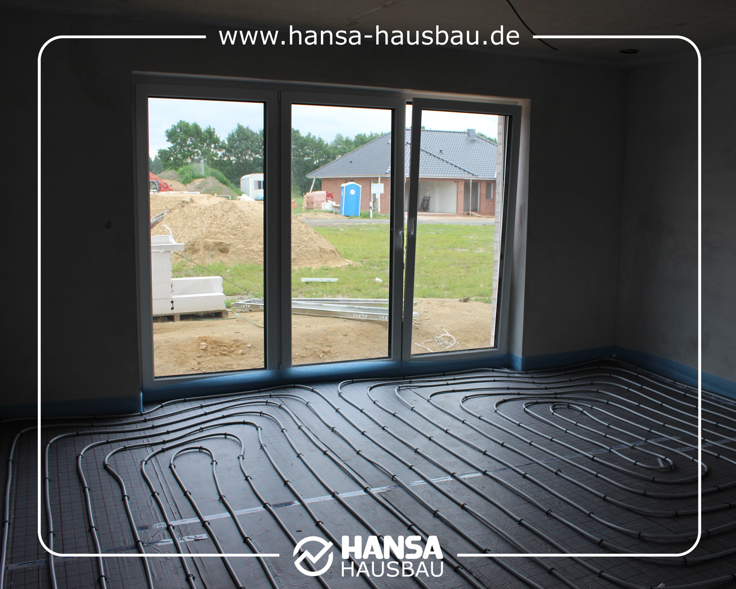 Hansa Hausbau Fußbodenheizung Kirchlinteln 05