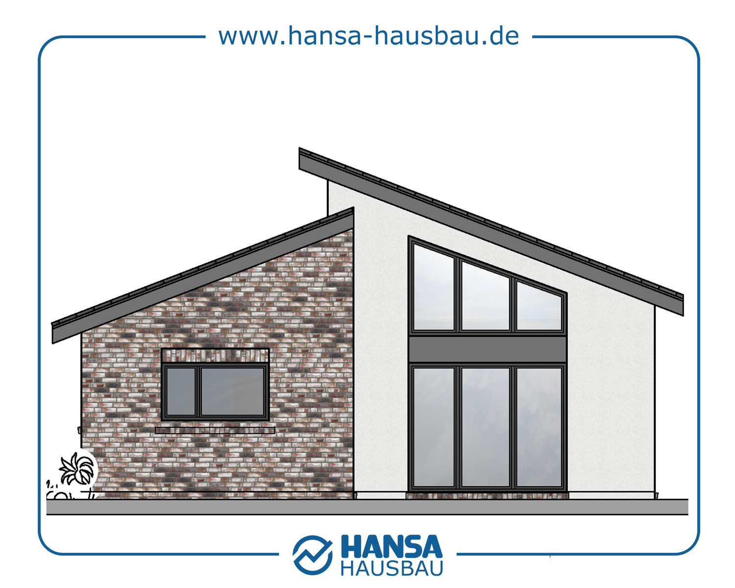 Hansa Hausbau Bauplanung Architektenhaus Neubau 