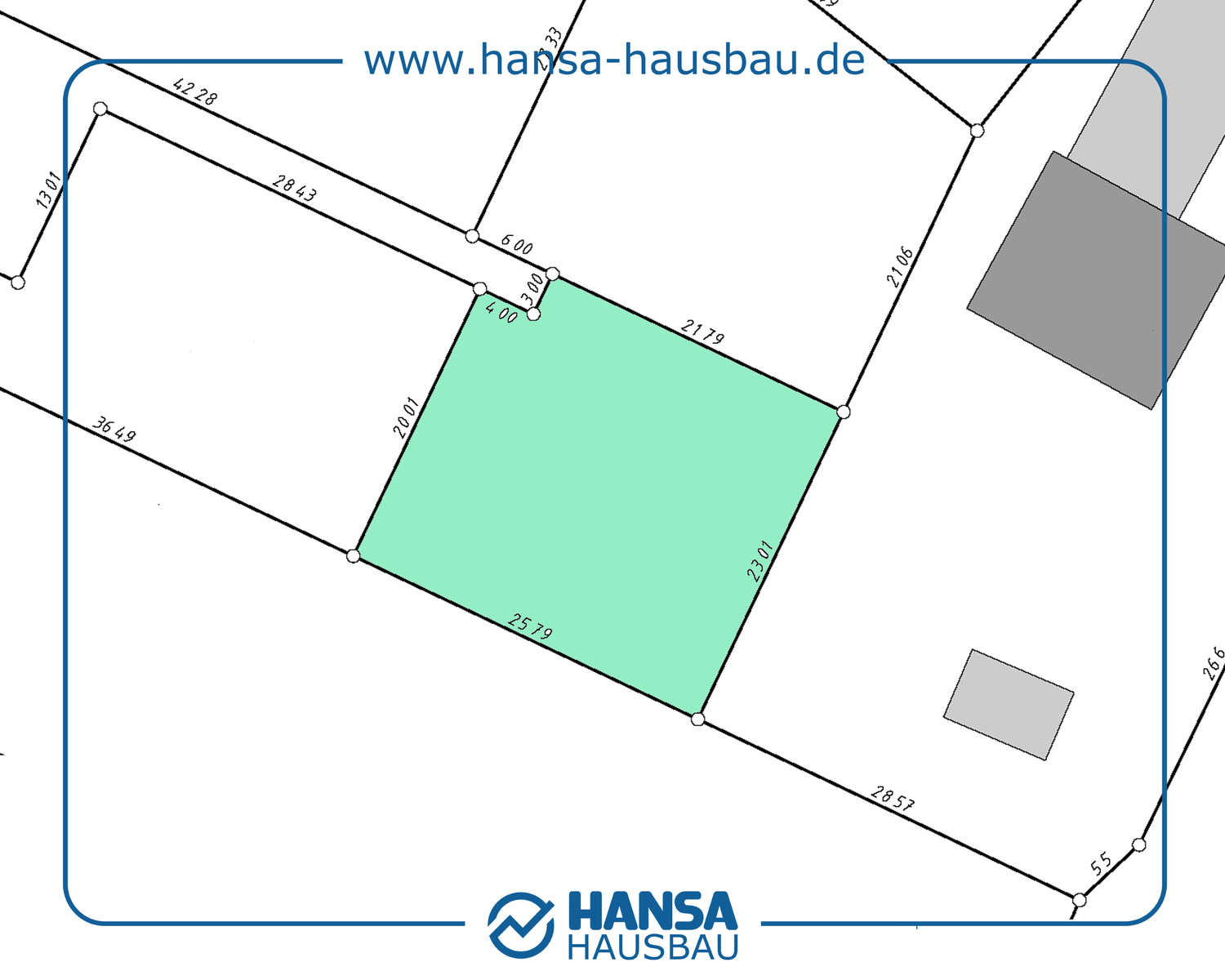 Hansa Hausbau Baugrundstück Stuhr Fahrenhorst 02