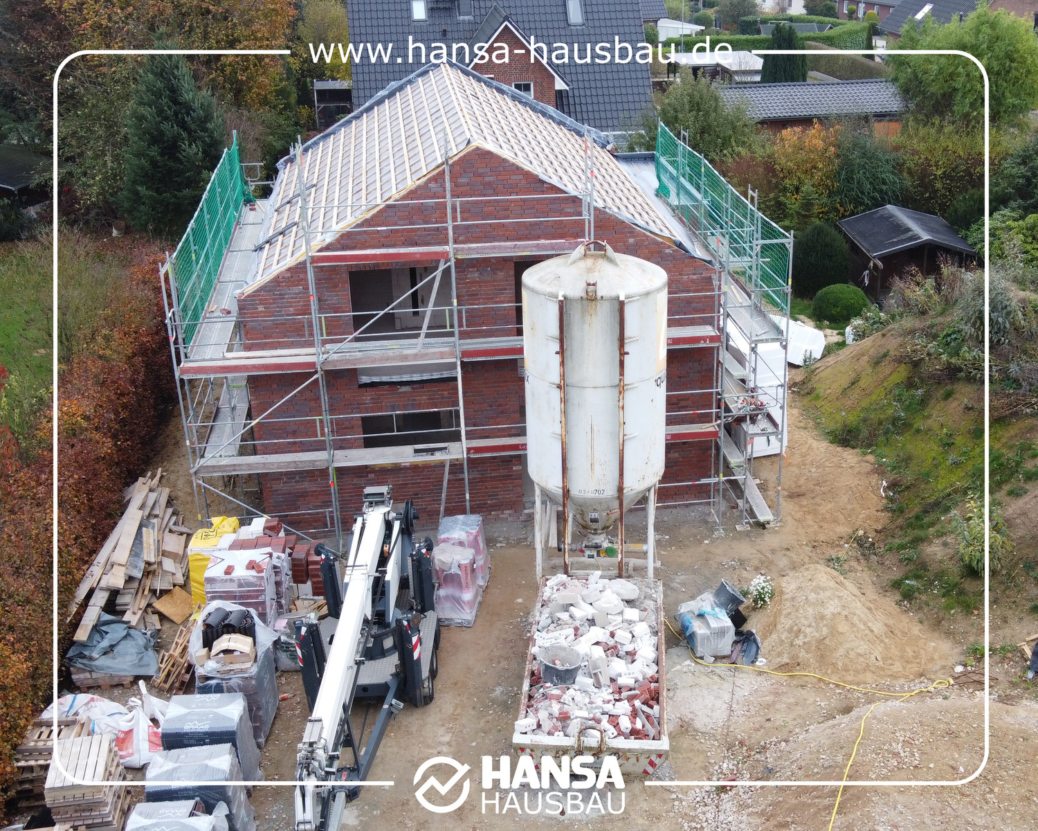 Hansa Hausbau Neubau Dachdecker 03