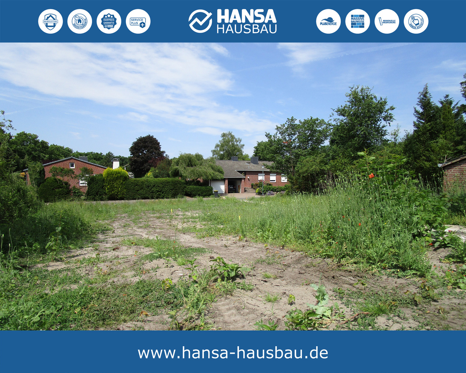 Hansa Hausbau Pinneberg Baugrundstück 03
