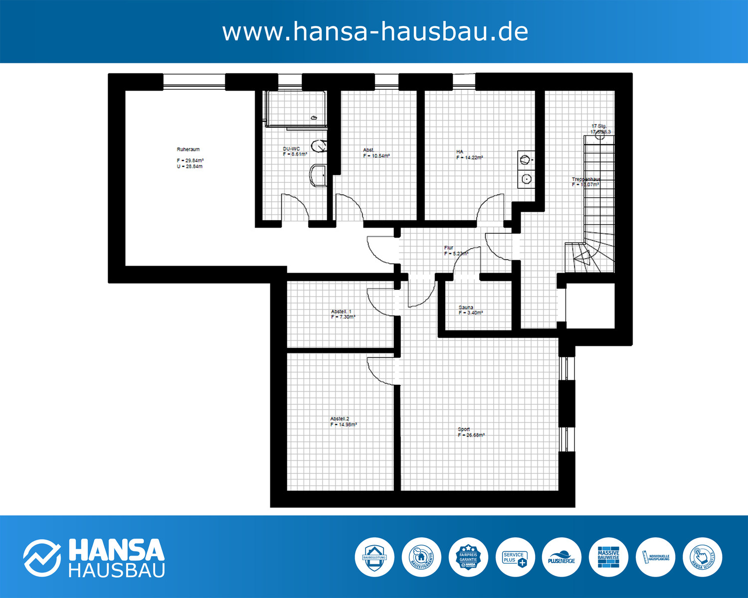 Hansa Hausbau Bauhaus Kubushaus Mit Keller 07