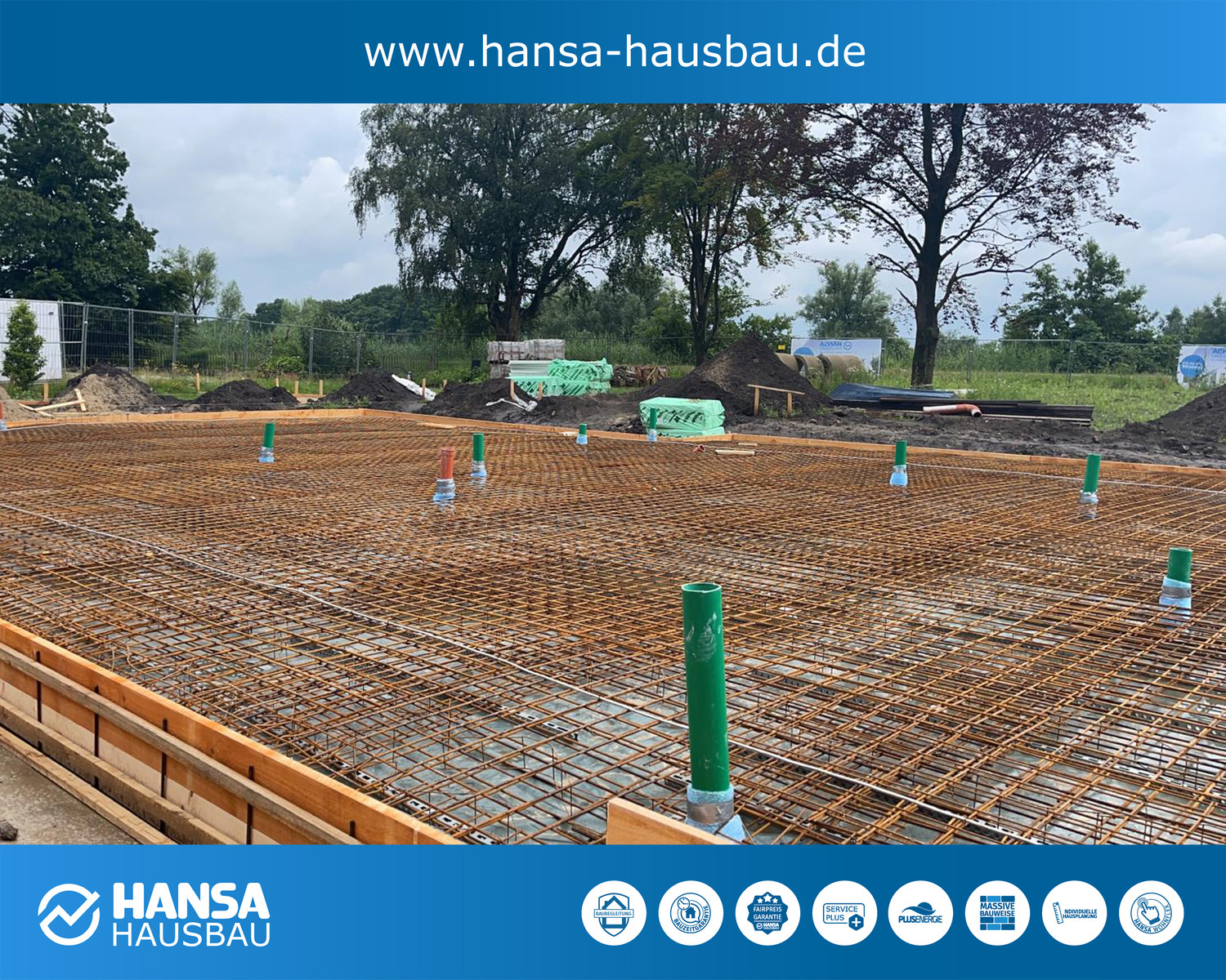 Hansa Hausbau Bodenplatte Wardenburg 02