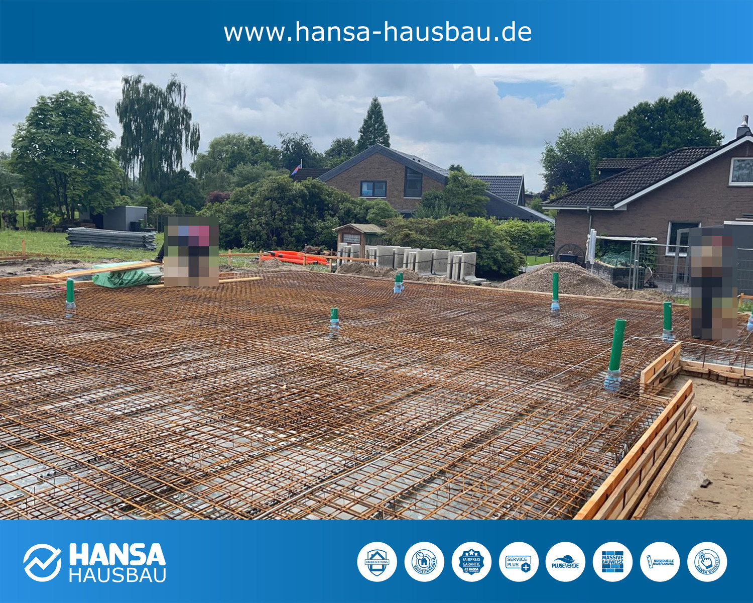 Hansa Hausbau Bodenplatte Wardenburg 03