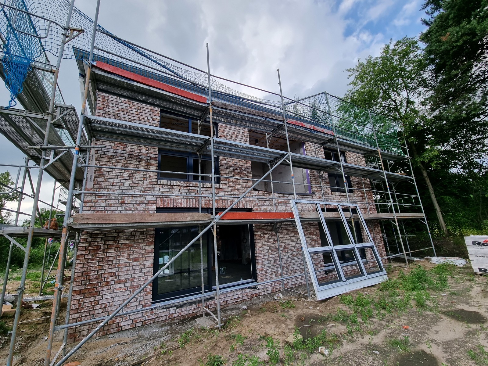 Hansa Hausbau Neubau Fenstermontage Pinneberg 07