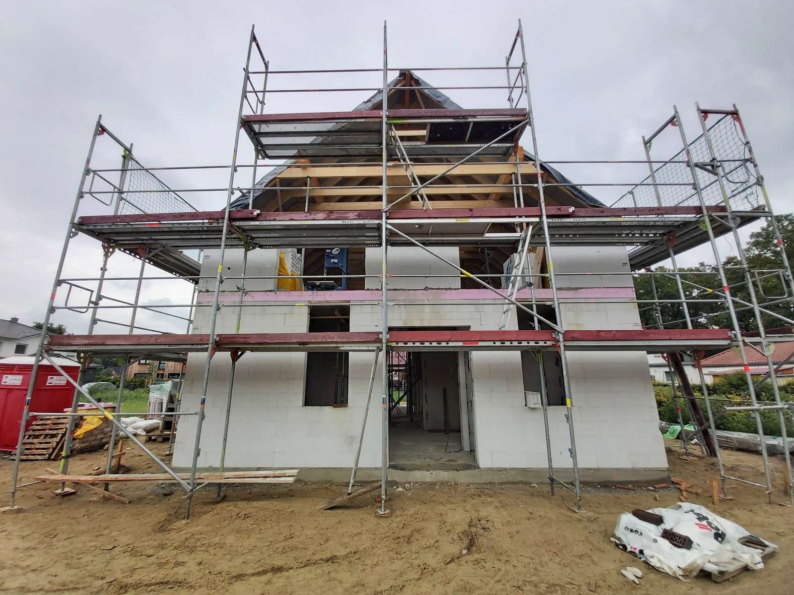 Hansa Hausbau Richtfest Neubau Lilienthal 03