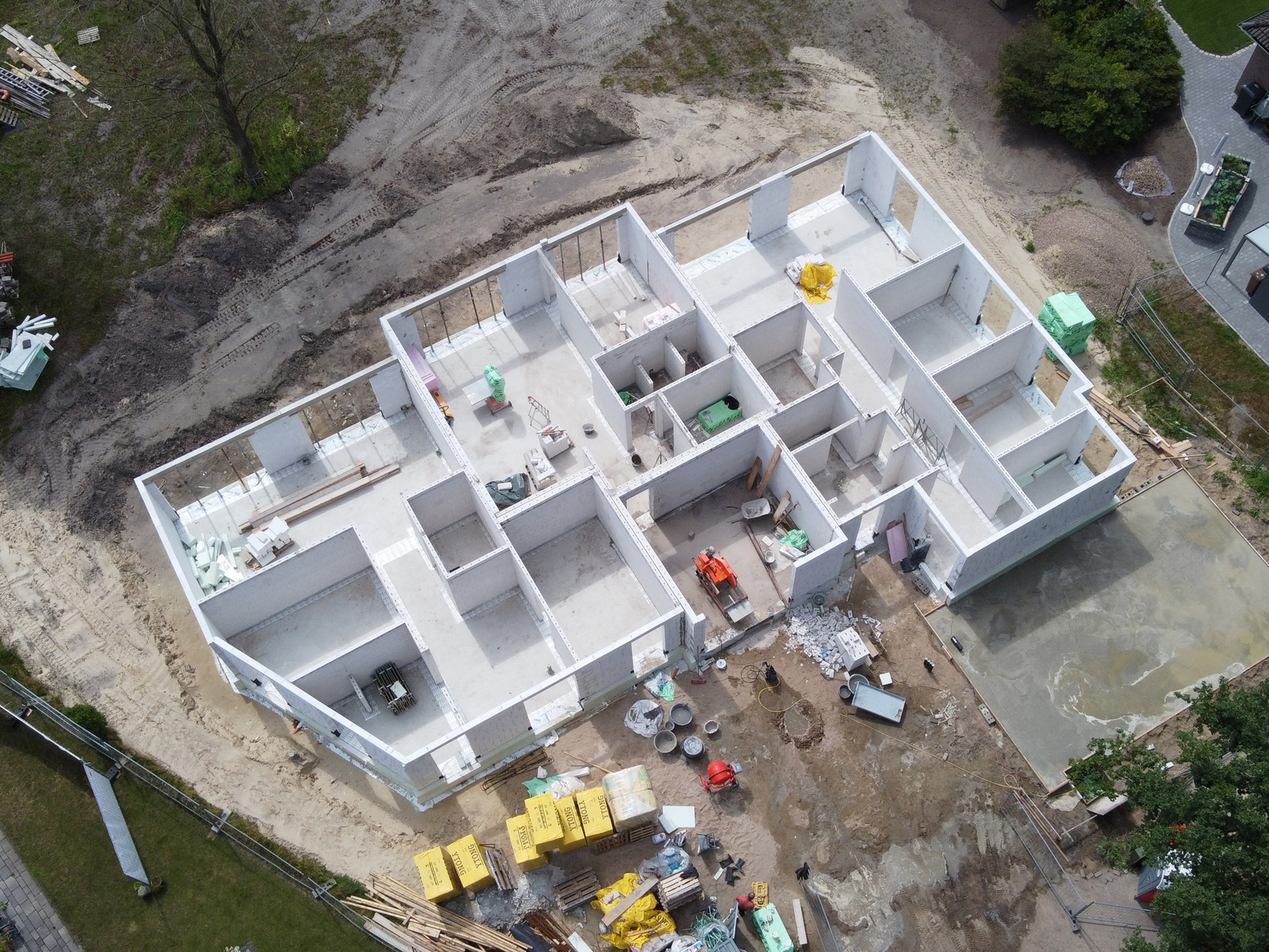 Hansa Hausbau Neubau Erdarbeiten Wardenburg