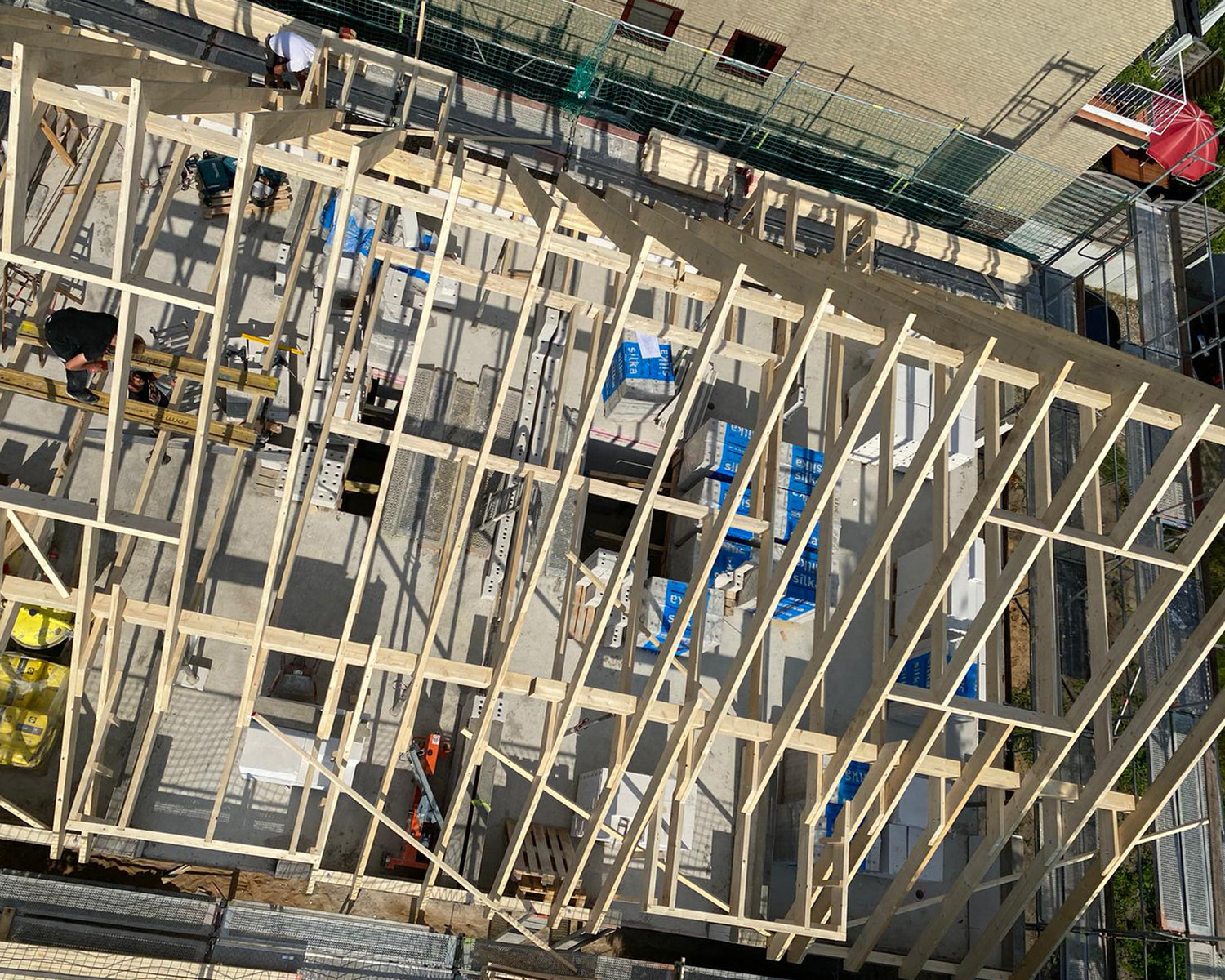 Hansa Hausbau Richtfest Hamburg 04