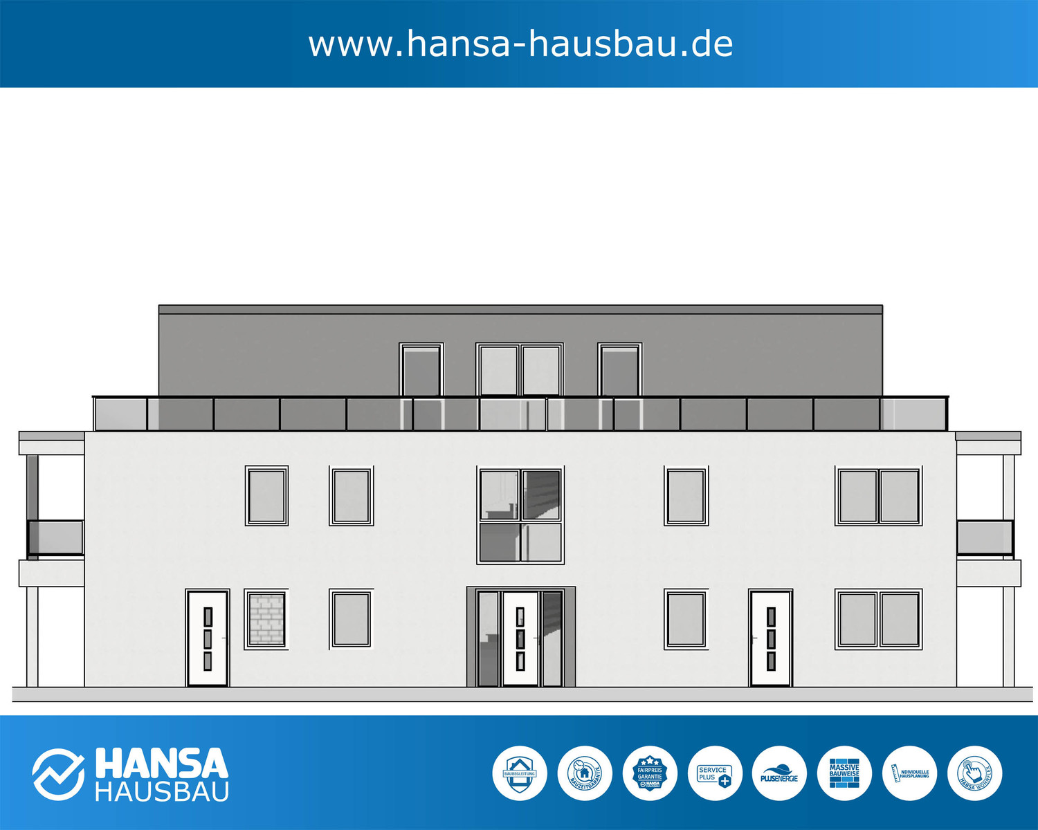 Hansa Hausbau Bauplanung Architektenhaus Hamburg 