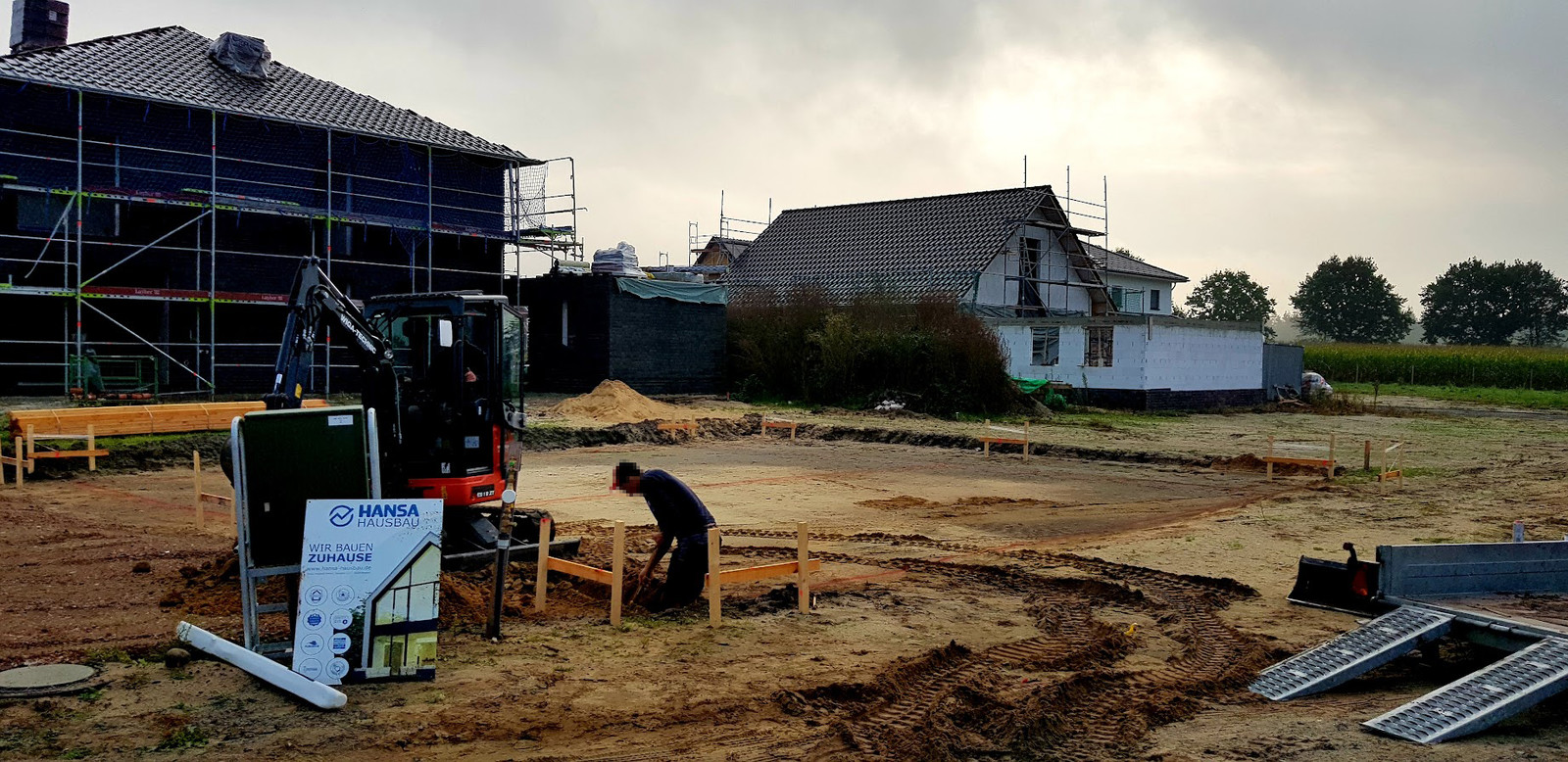 Hansa Hausbau Bodenplatte Neubau Kirchlinteln 04
