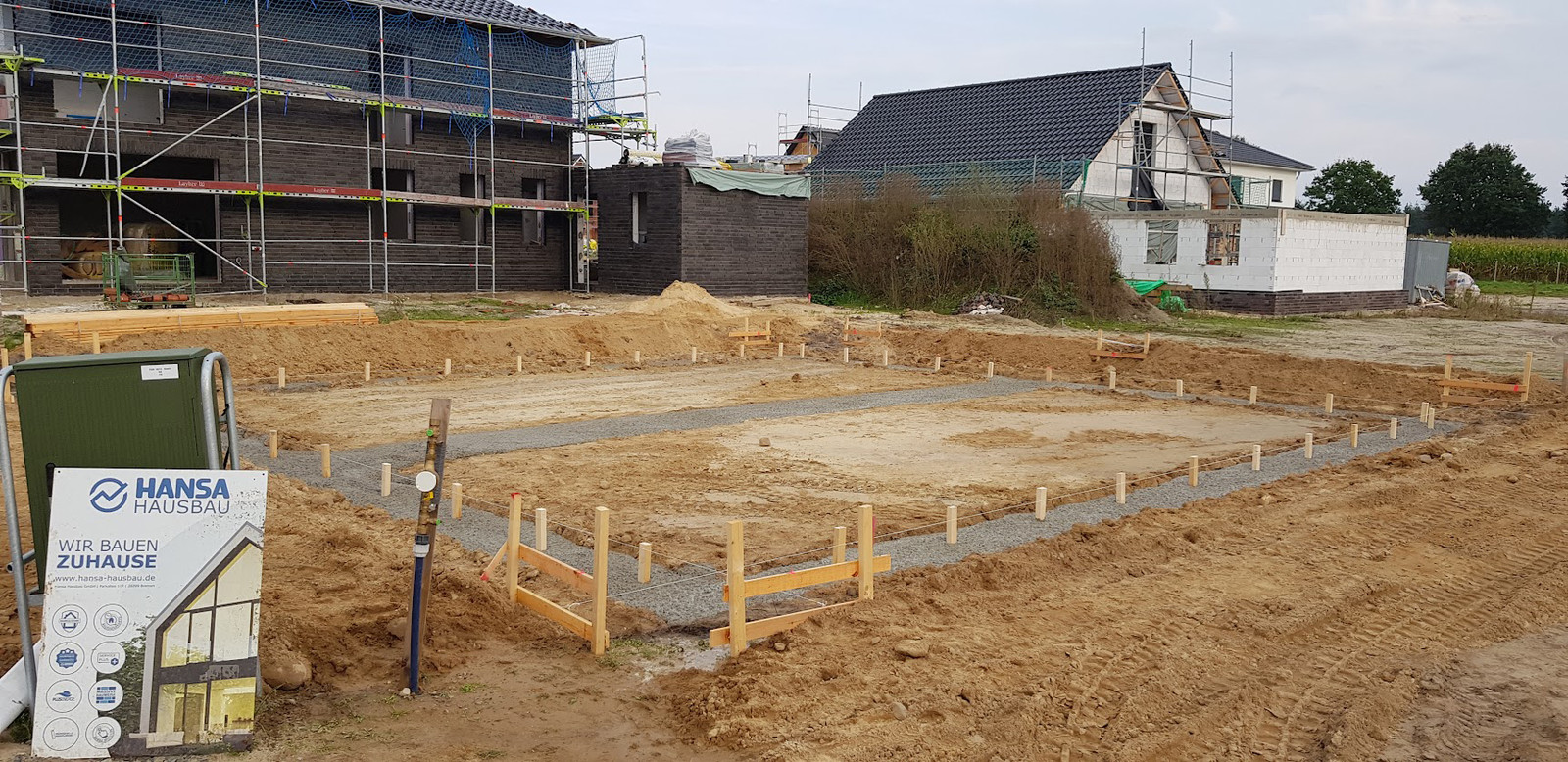 Hansa Hausbau Bodenplatte Neubau Kirchlinteln 05