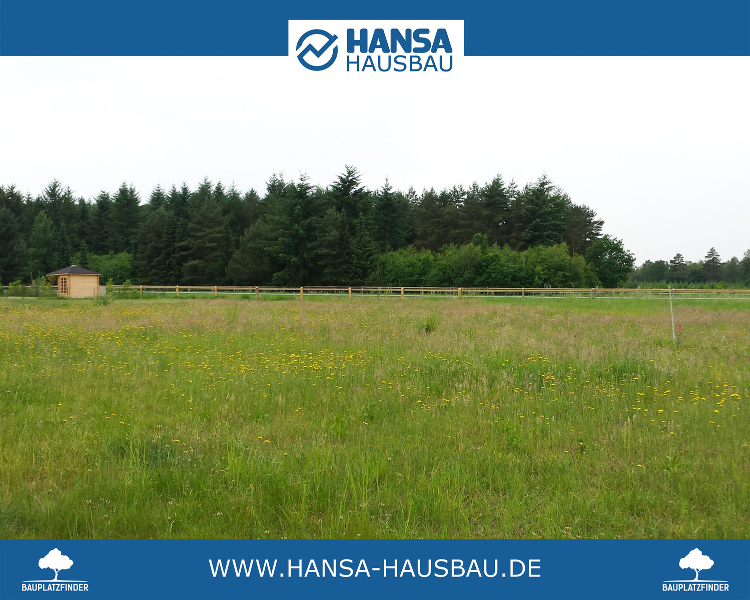 Hansa Hausbau Baugrundstück Bauplatz Kirchlinteln Klein Heins 02