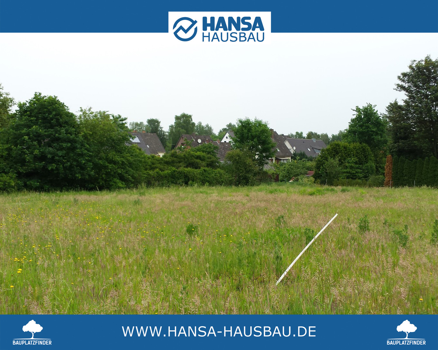 Hansa Hausbau Baugrundstück Bauplatz Kirchlinteln Klein Heins 05
