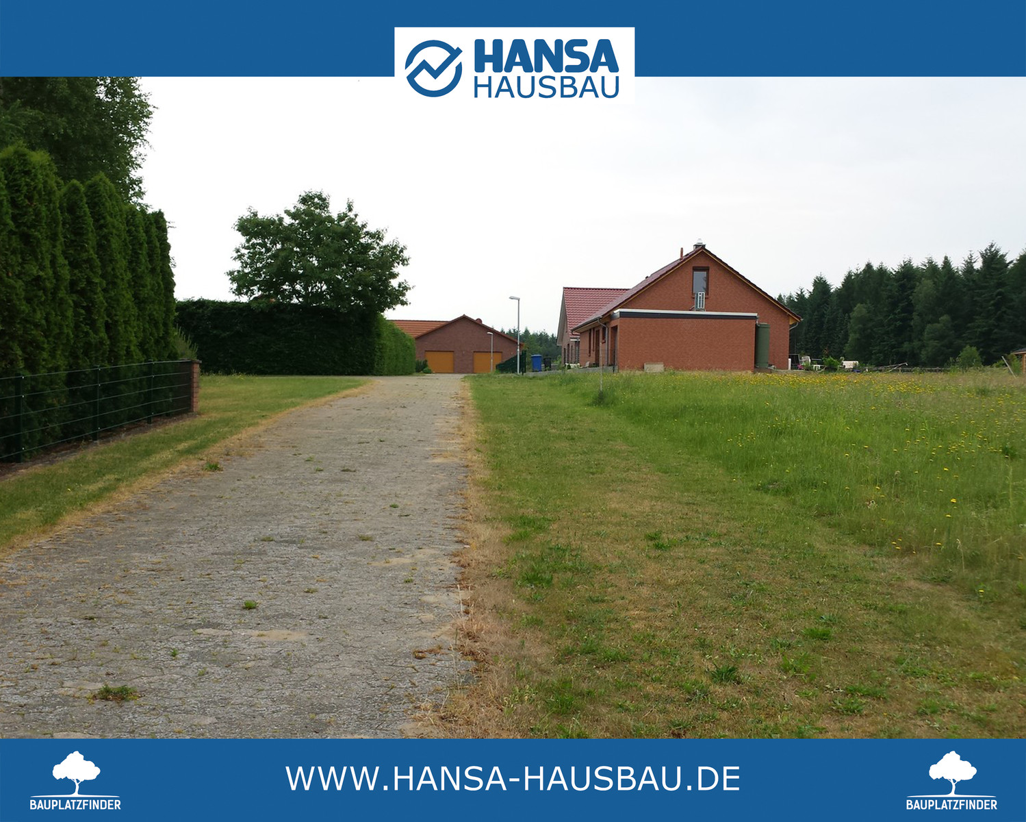 Hansa Hausbau Baugrundstück Bauplatz Kirchlinteln Klein Heins 06