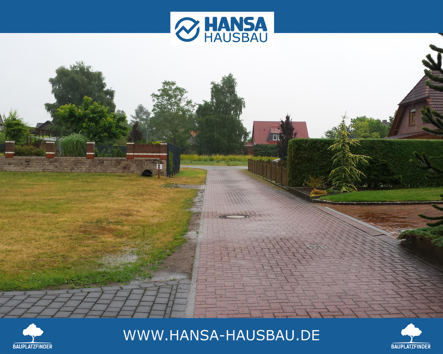 Hansa Hausbau Baugrundstück Baugebiet Pennigsehl 05