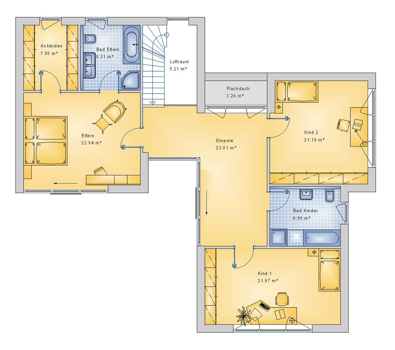 Bauhaus 118 m² DG