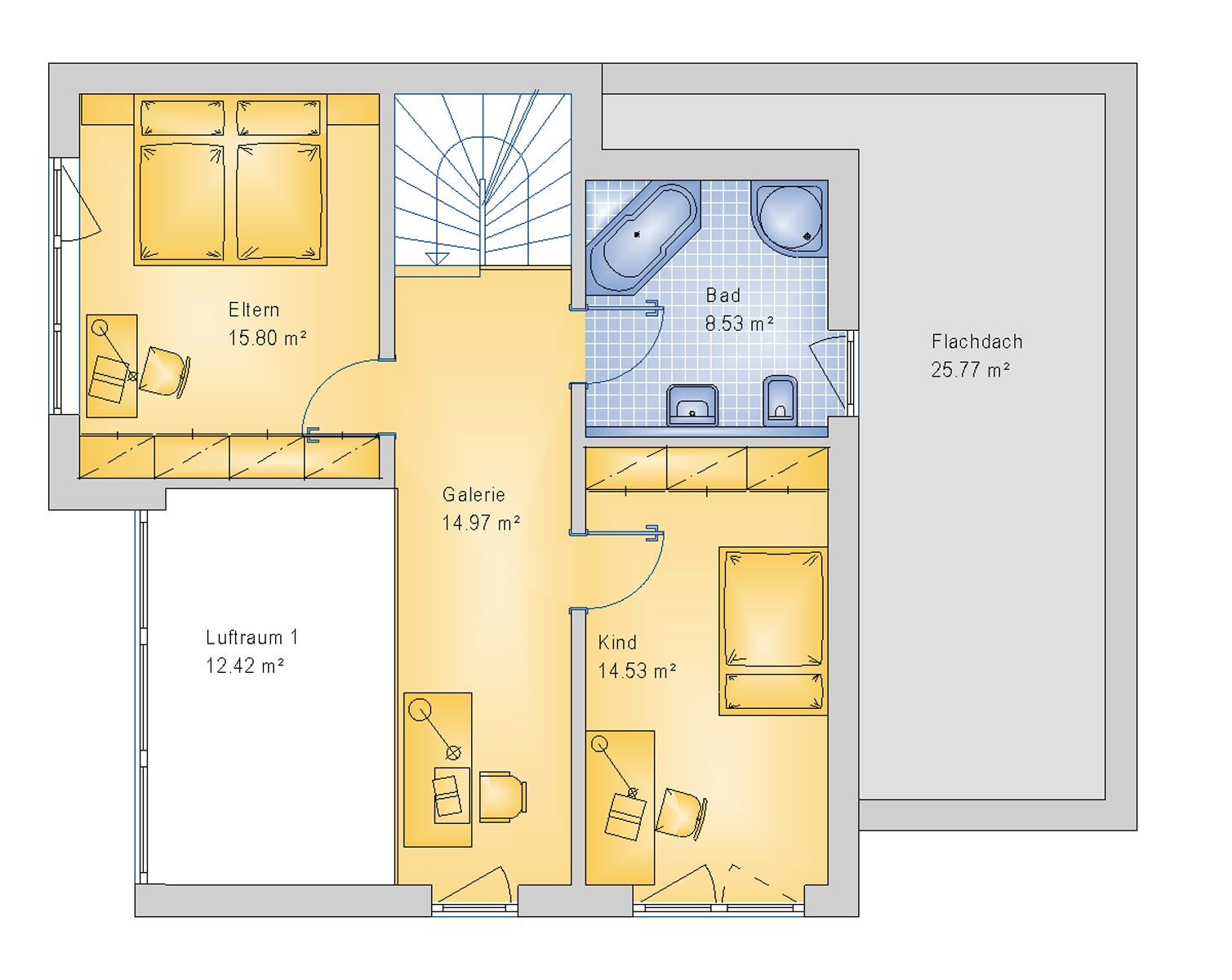 Bauhaus 127 m² DG