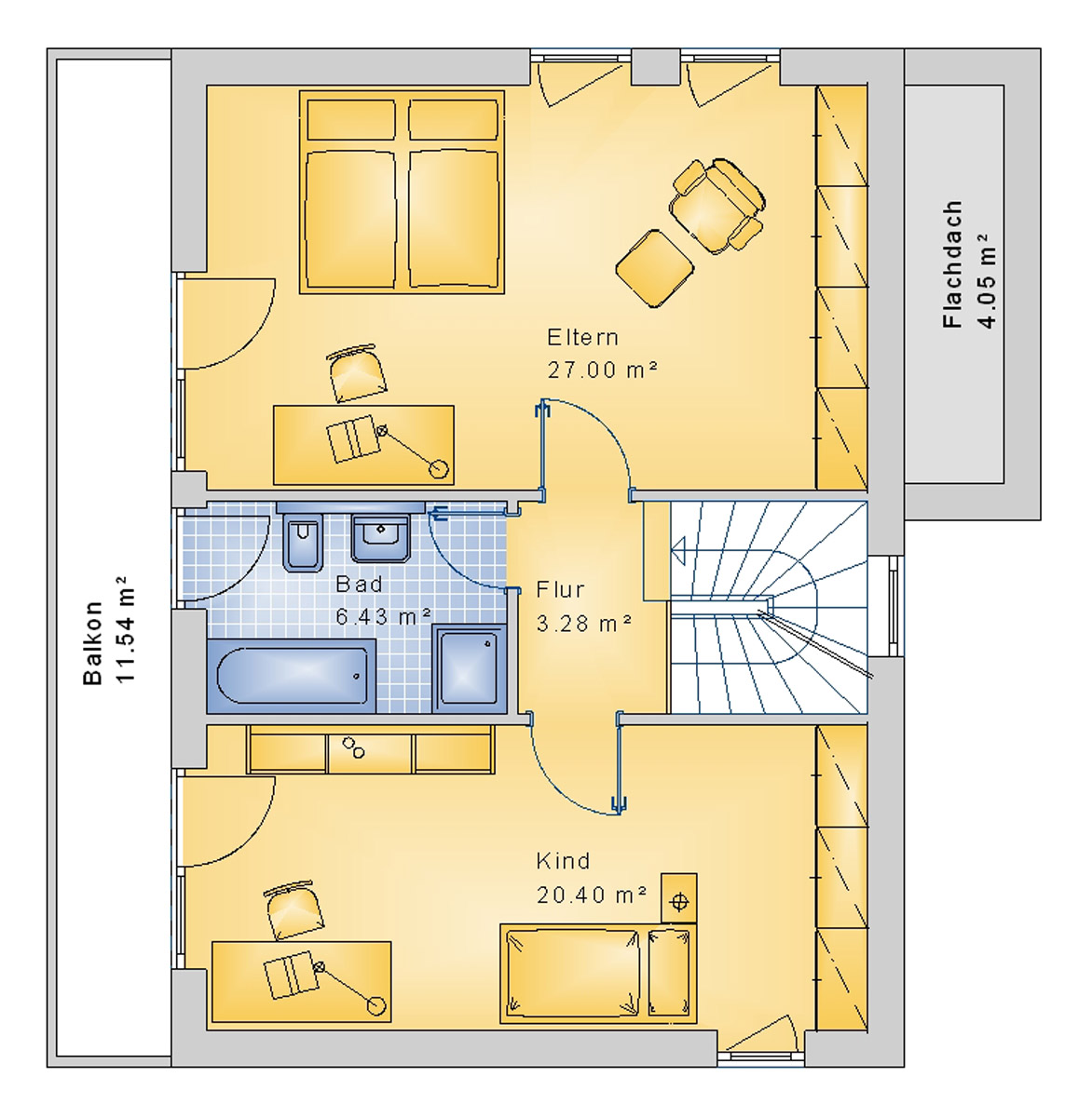 Bauhaus 131 m² DG