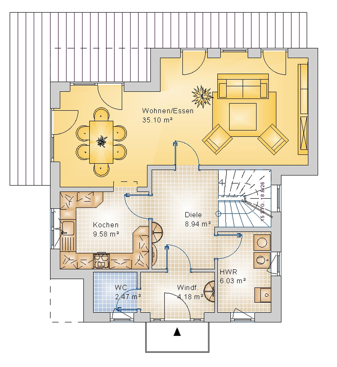 Bauhaus 131 m² EG