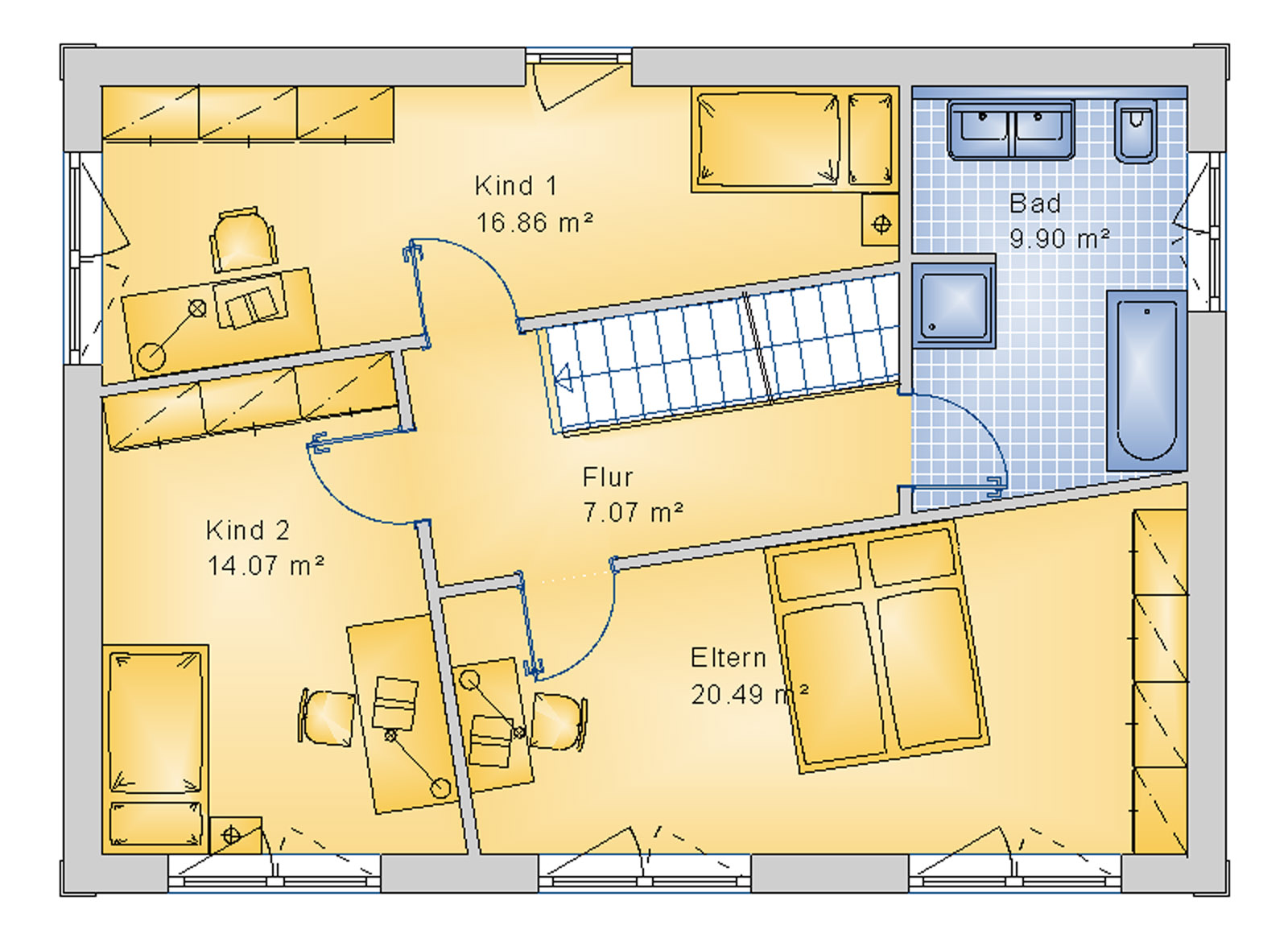 Bauhaus 136 m² DG