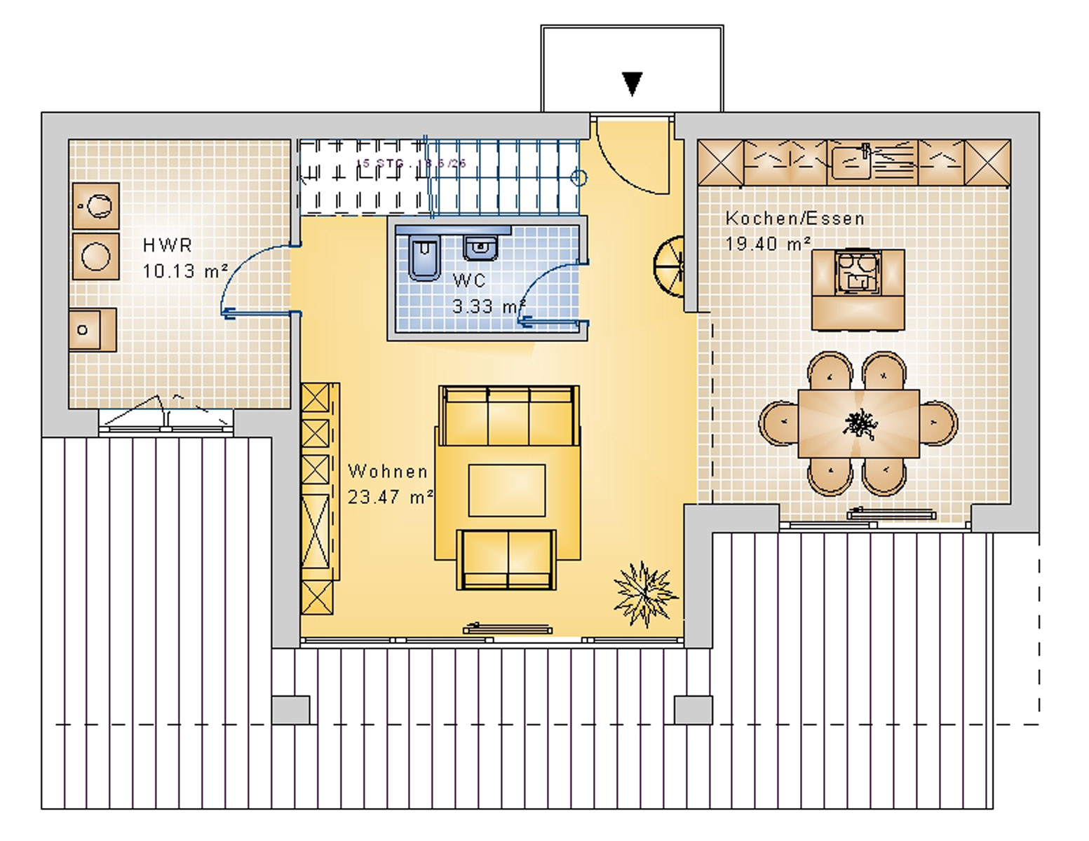 Bauhaus 138 m² EG