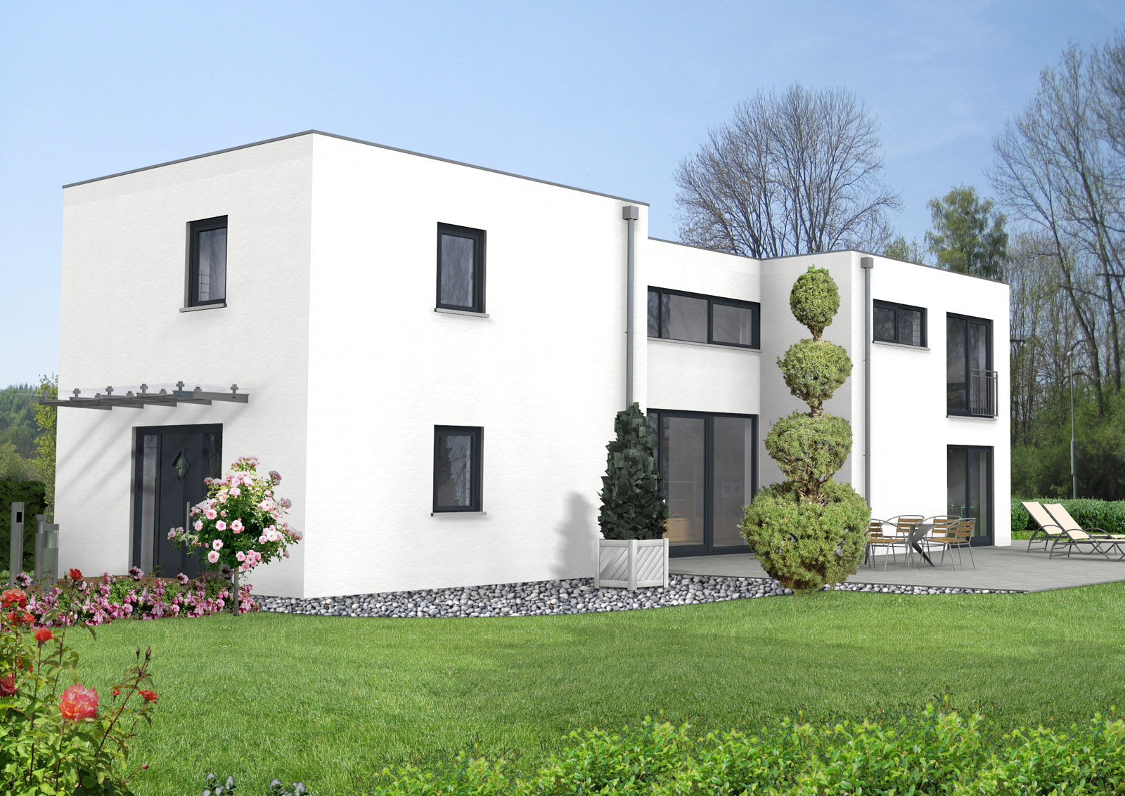 Bauhaus 146 m² Ansicht 2