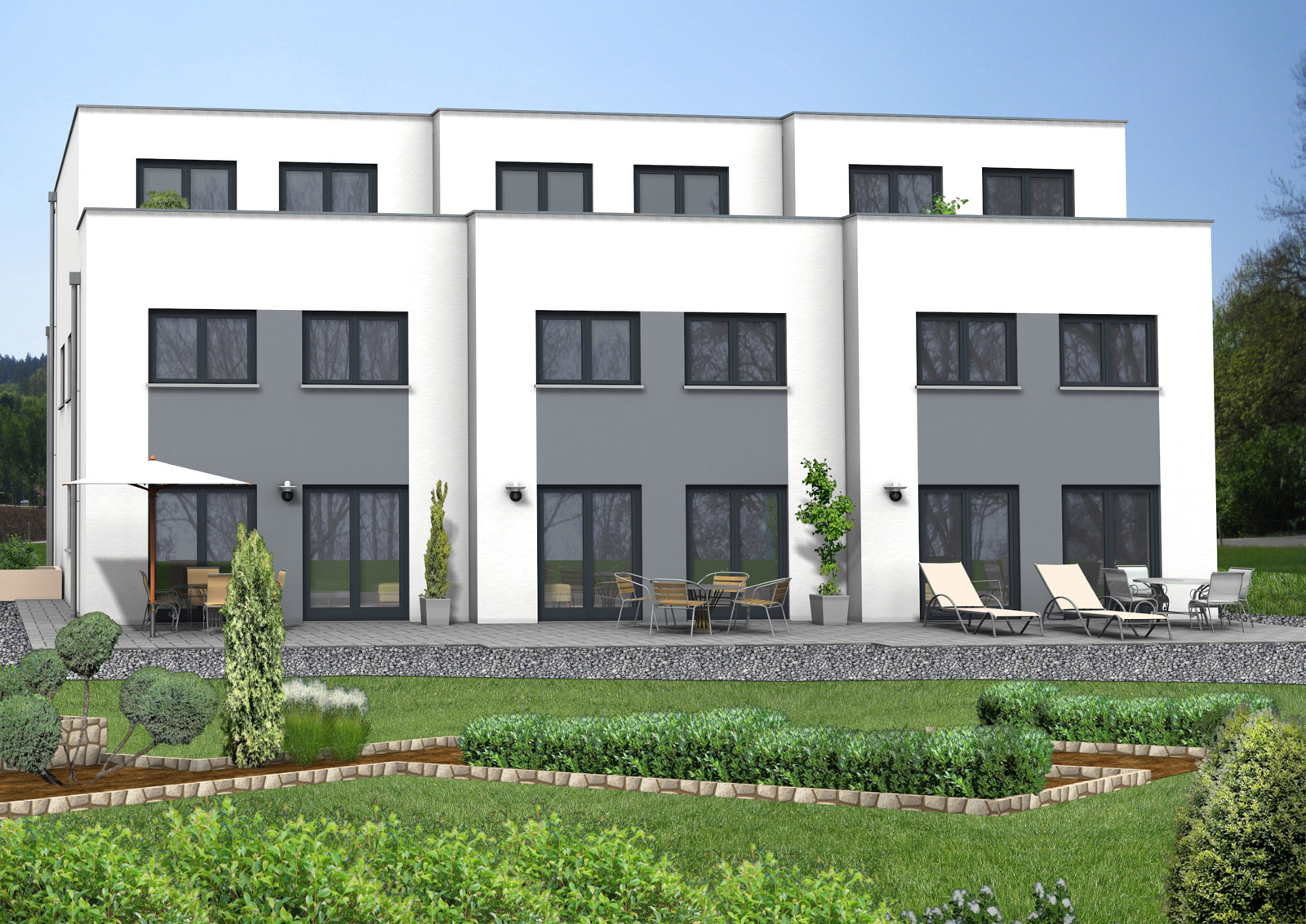 Reihenhaus 167 m² Ansicht 1