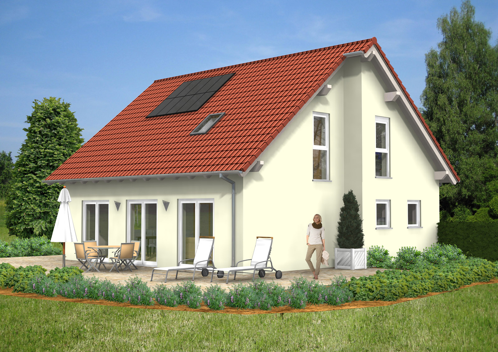 Satteldachhaus 123 m²