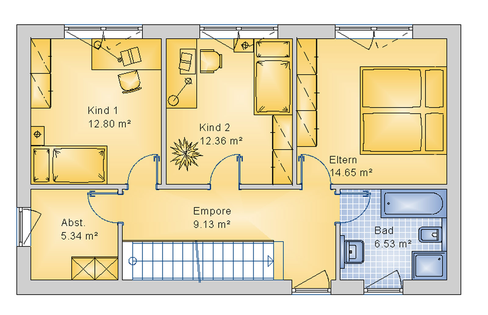 Stadthaus 124 m² DG