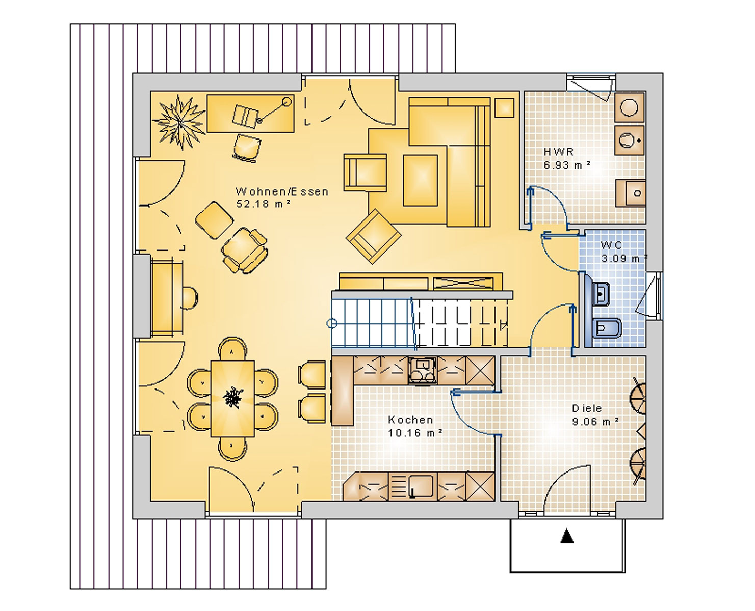 Stadthaus 148 m² EG