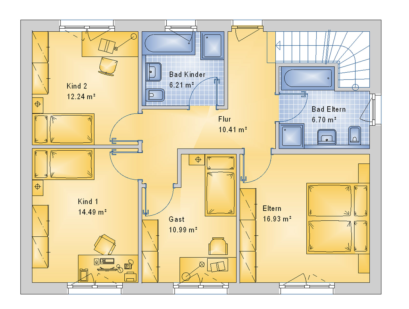 Stadthaus 156 m² DG