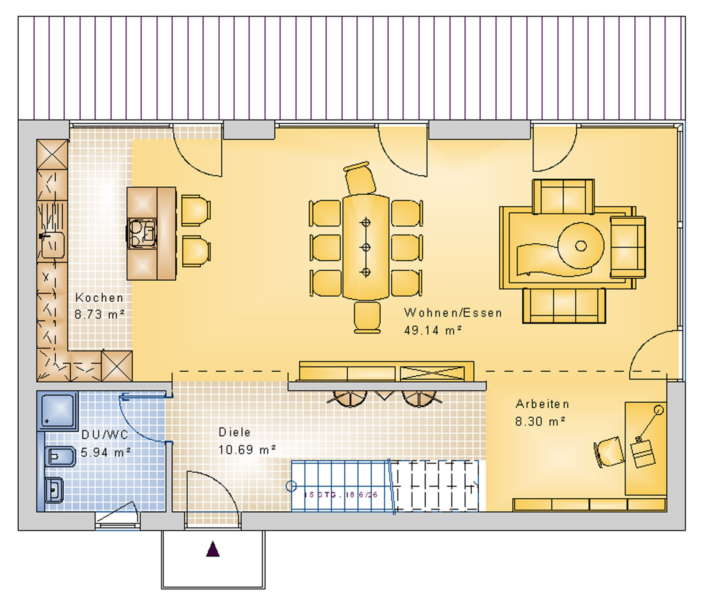 Stadthaus 169 m² EG