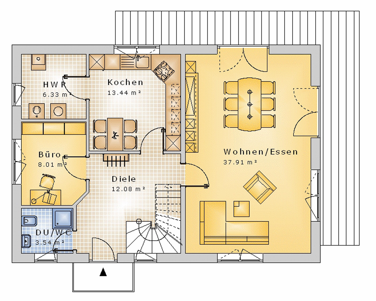 Stadtvilla 149 m² EG
