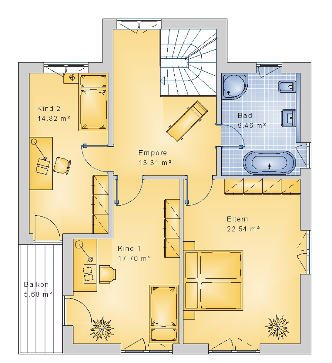 Stadtvilla 160 m² DG