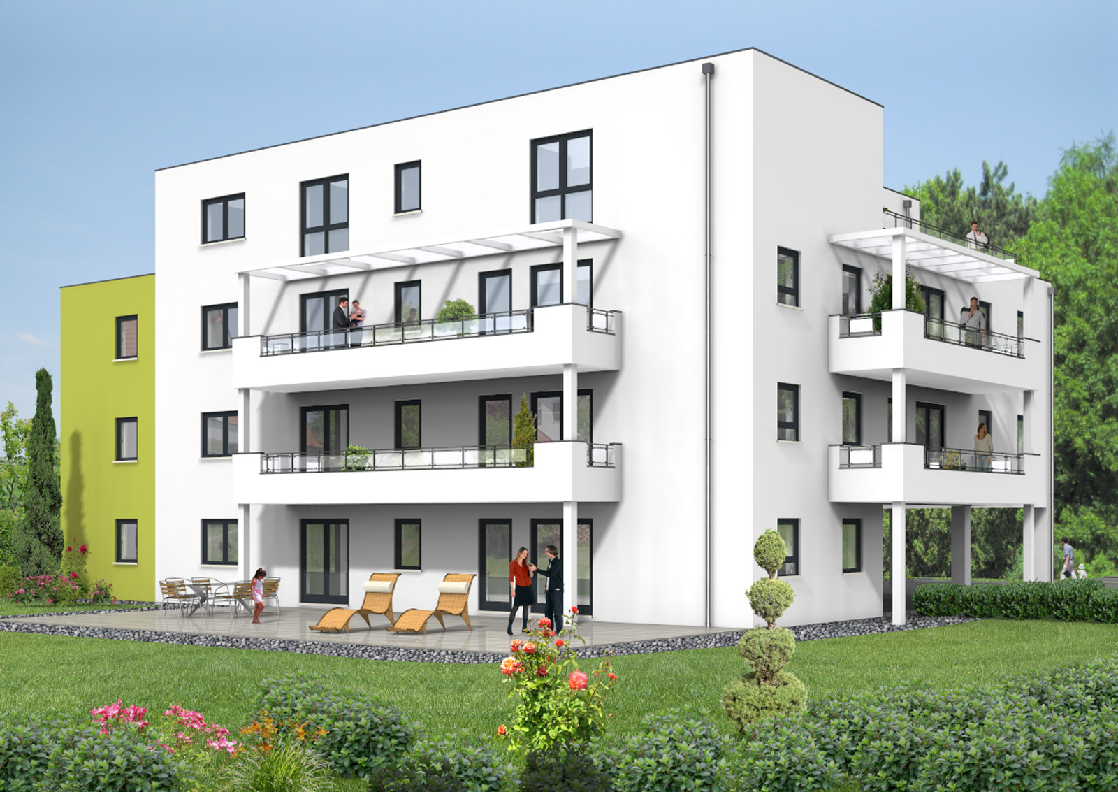 Wohnanlage mit 13 Wohnungen Ansicht 5