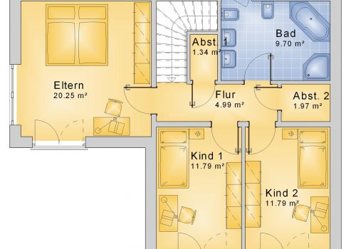 Bauhaus 126 m² OG