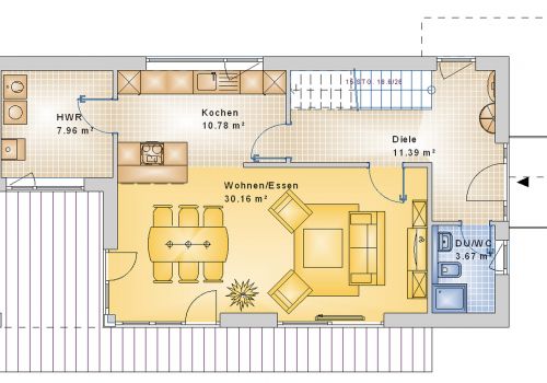 Bauhaus 145 m² EG