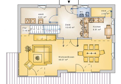 Bauhaus 169 m² EG