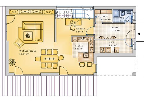 Bauhaus 177 m² EG