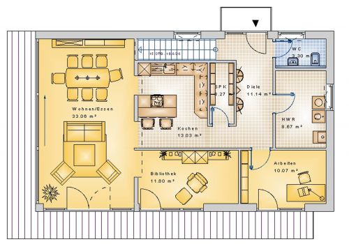 Bauhaus 181 m² EG