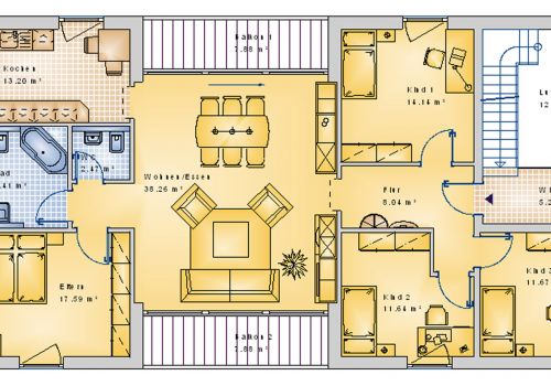 Bauhaus 301 m² DG