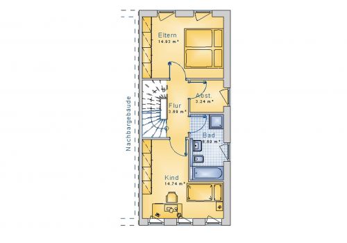 Doppelhaus 124 m² OG