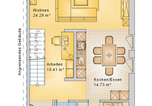 Doppelhaus 127 m² EG
