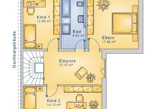 Doppelhaus 137 m² DG